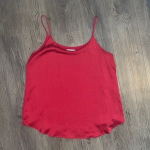 Bar III red polyester tank
